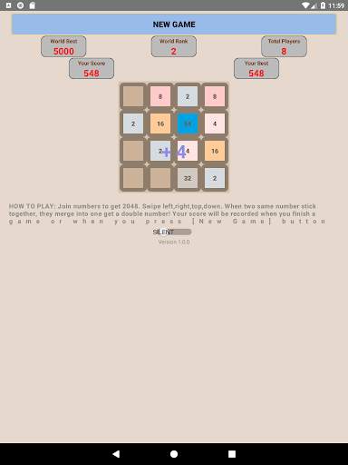 Game 2048 King screenshot 13