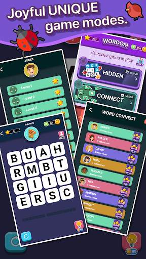 Wordom - All Word Games screenshot 2