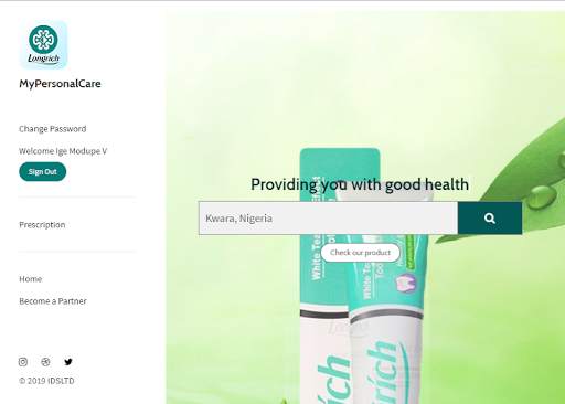 MyPersonalCare Longrich App screenshot 2