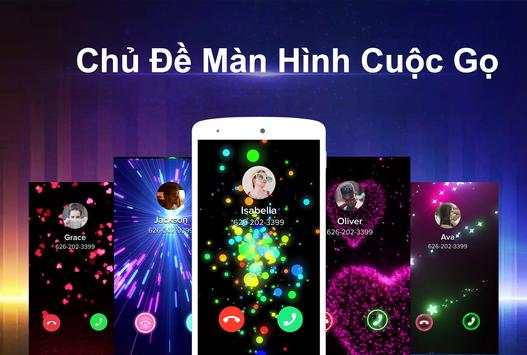 Đèn chớp màn hình người gọi: Màn hình cuộc gọi đẹp screenshot 1