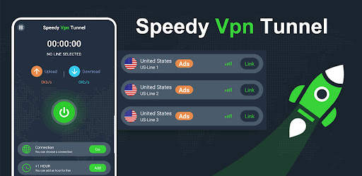Speedy Vpn Tunnel screenshot 1