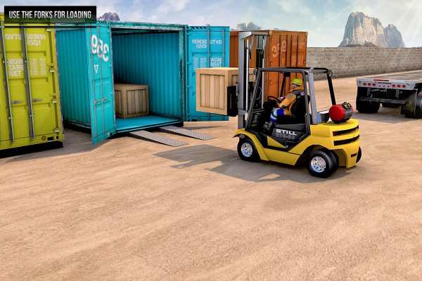Lifter Cargo Simulator 3D Fork-lifter Game screenshot 6