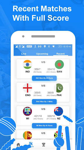 Crick Live Line -Fastest live score & schedule screenshot 5