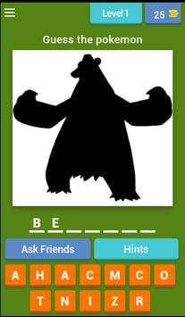Guess That Pokemon Game screenshot 1