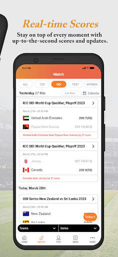 AllCric Live Line Score App screenshot 3