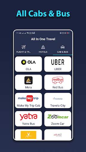 All In One Travel - 90+Hotels/Flights/Cab&Bus Apps screenshot 5
