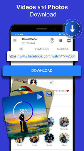 Download Facebook Videos | Facebook Video Saver screenshot 1