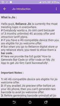 How to get Jio sim screenshot 2