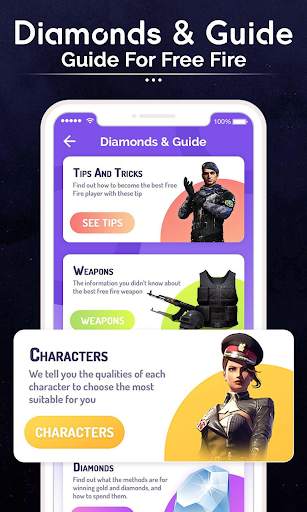 Fre-Fire Diamonds™ Tips & Guide for Free 2020. screenshot 2