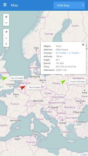GPS Server Mobile screenshot 1