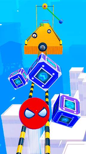 Sky Parkour Rolling Going Ball screenshot 3