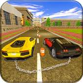 Chained Cars Stunt Driver Race: Car Racing Games logo