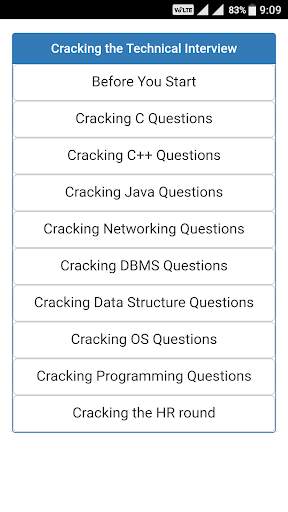 Cracking Technical Interview screenshot 1