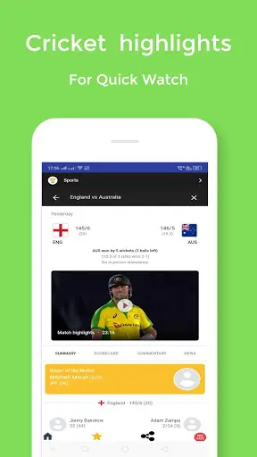 Cricbuzz lite screenshot 2
