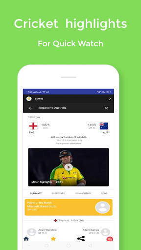 Cricbuzz lite screenshot 2