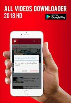 Free Videos Downloader 2018 screenshot 1