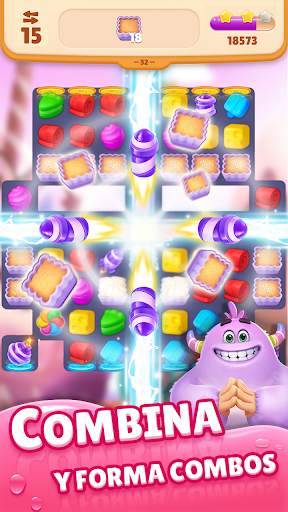 Sweet Crunch - Juegos Match-3 screenshot 4