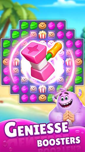 Sweet Crunch: 3-Gewinnt-Spiele screenshot 5