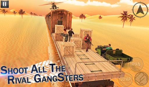 Train shooting game Train Robbery train shooter 3D screenshot 7
