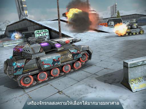 Iron Tanks: เกมรถถัง เกมรถถังฟรี Tanki Online PVP screenshot 4