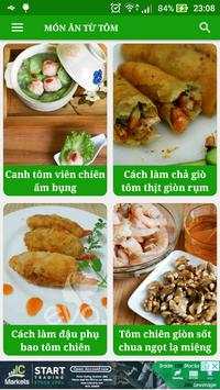 Món Ăn Từ Tôm - Món Ăn Chế Biến Từ Tôm - Món Tôm screenshot 2