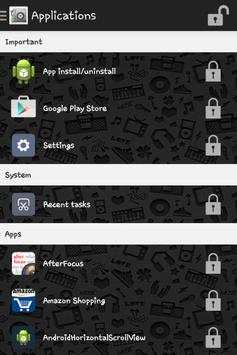 Apps Lock screenshot 1