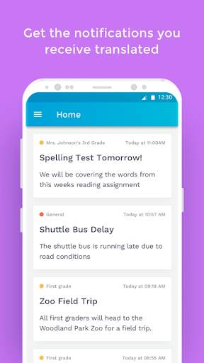 The School App screenshot 2