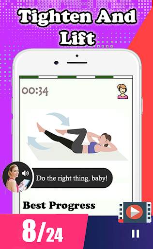 Lose Belly Fat at Home - Lose Weight Flat Stomach screenshot 4