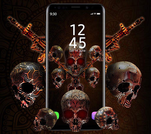 Skull APUS Live Wallpaper screenshot 1