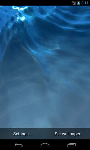 LiquidLight Sea Live Wallpaper screenshot 2