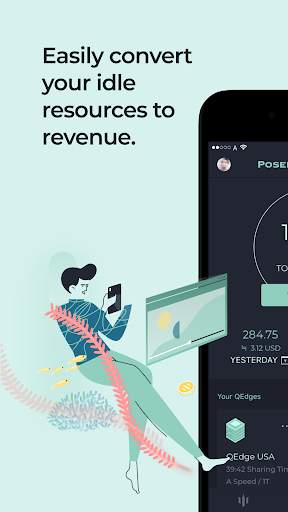 QQQ - Earn Tokens by Sharing स्क्रीनशॉट 1