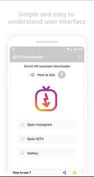Dowloader for IG TV screenshot 1