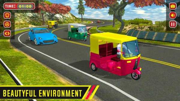 TukTuk Rickshaw Game Indian Auto Driver 2018 screenshot 4