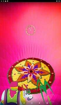 Pongal Rangoli Clock screenshot 17