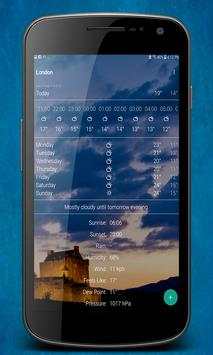 weather apps for android screenshot 2