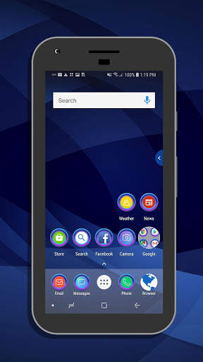 Best Blue Theme 2019 screenshot 1
