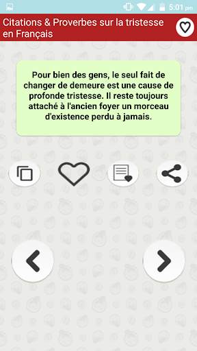 Citations Triste & Proverbes screenshot 6