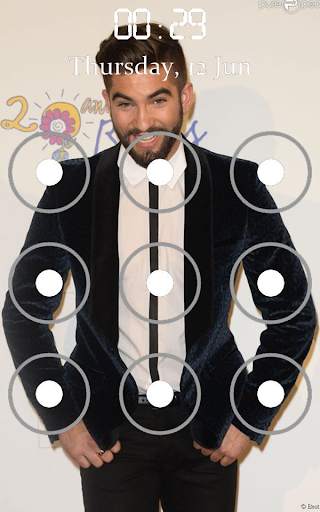 Kendji Girac Pattern Lock Screen screenshot 4