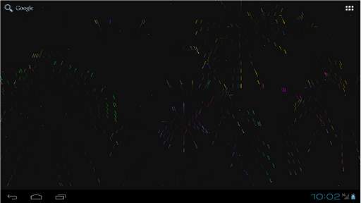 ASCII Fireworks Live Wallpaper screenshot 5
