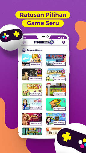 FAMES - Game Artis Indonesia & Ratusan Game Seru screenshot 2