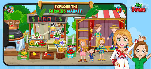 My Town Farm Animal game screenshot 3