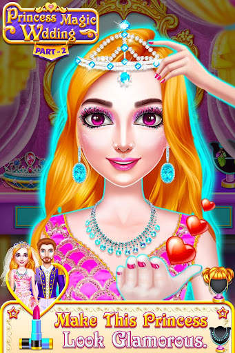 Princess Wedding Makeup Salon screenshot 1