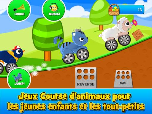 Animal Cars Kids Racing Game screenshot 6