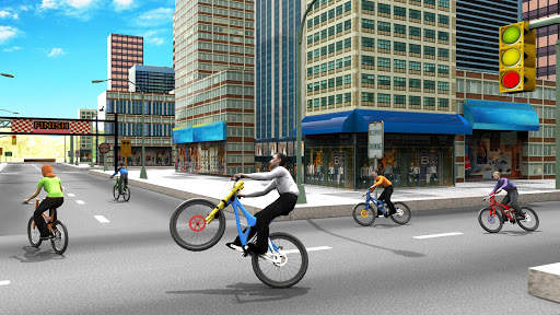 BMX BiCycle Rider: cycle Racing Games 2021 4 تصوير الشاشة