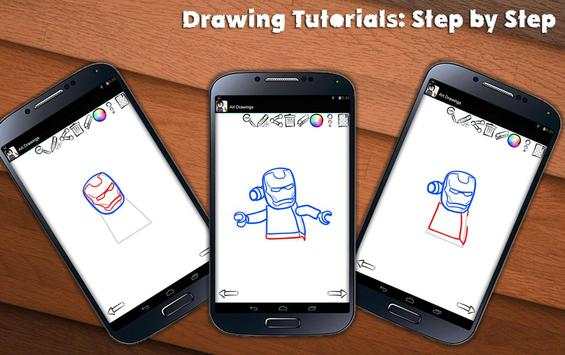 Draw LegoSuper Heroes screenshot 8