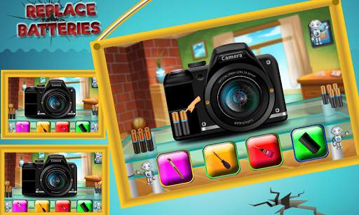 Camera Repair Shop Game screenshot 1