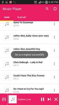 Music Player 7 تصوير الشاشة