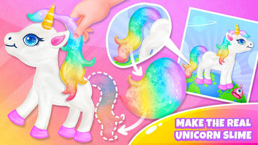 Unicorn Slime - Crazy Fluffy Trendy Slime Fun screenshot 4