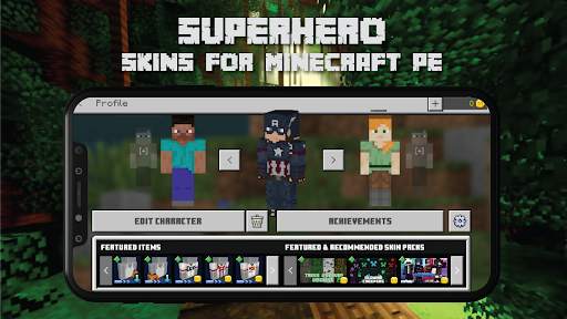 Superhero Skins for Minecraft screenshot 2