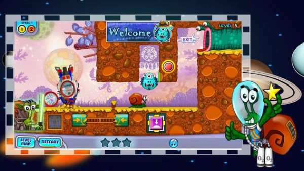 Snail Bob 4 Galaxy Travel screenshot 2